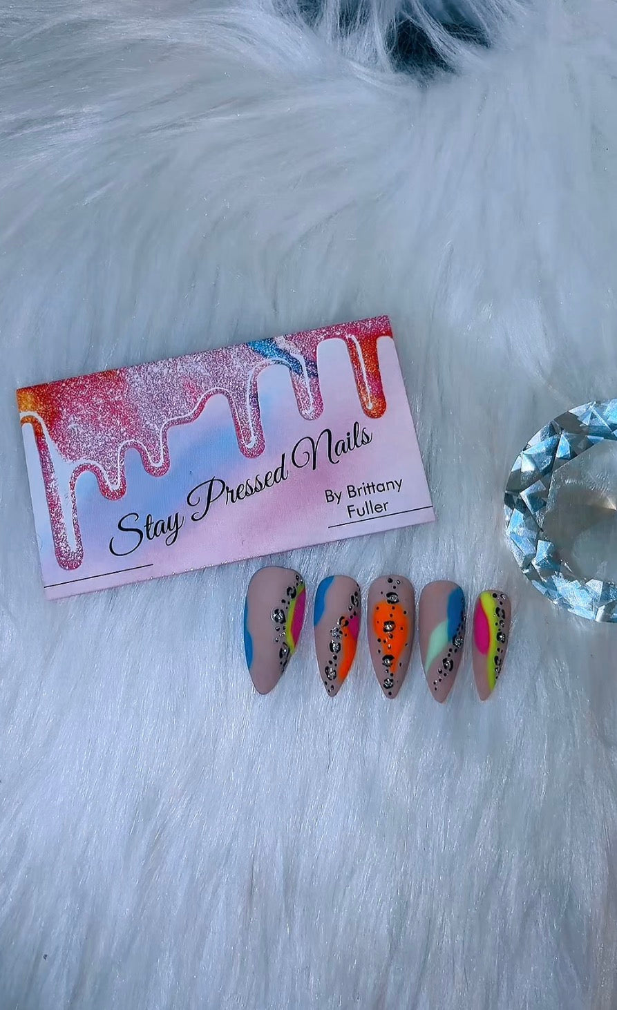 Color Me Wild Press On Nails