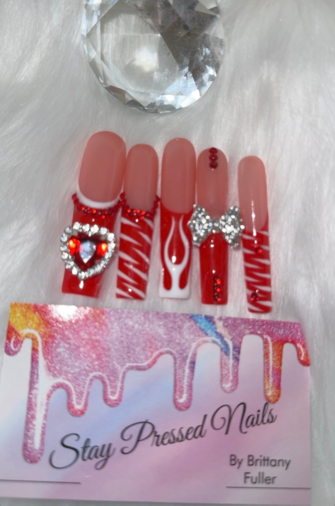 Such A She Devil Press On Nails Size Large