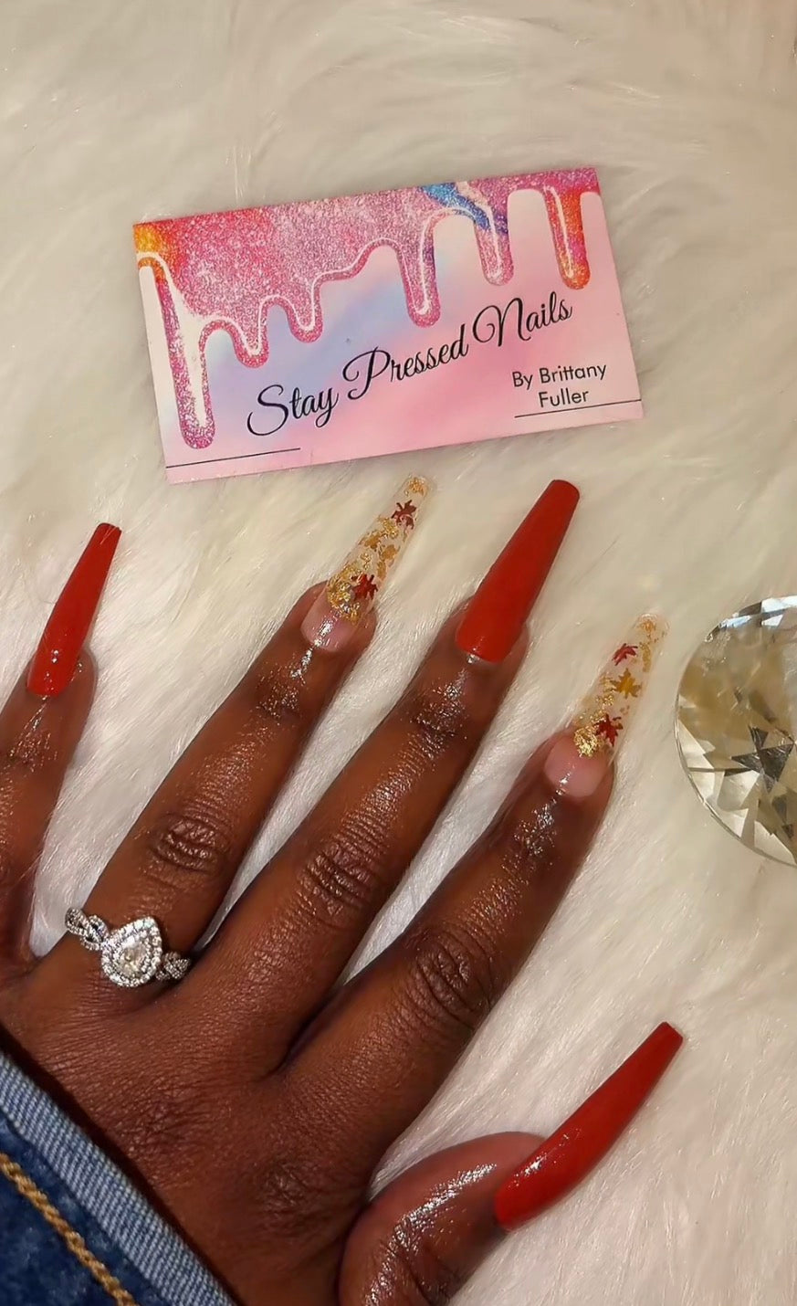 Autumn Luxury Press On Nails