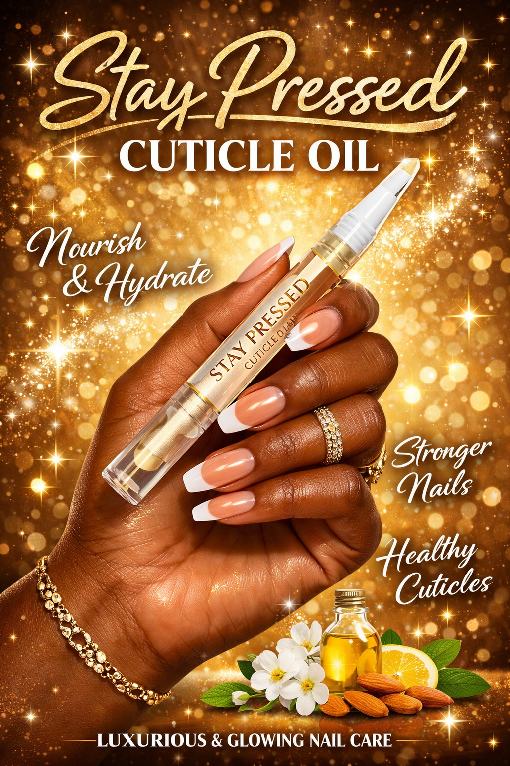 Stay Pressed Nails Cuticle Oil