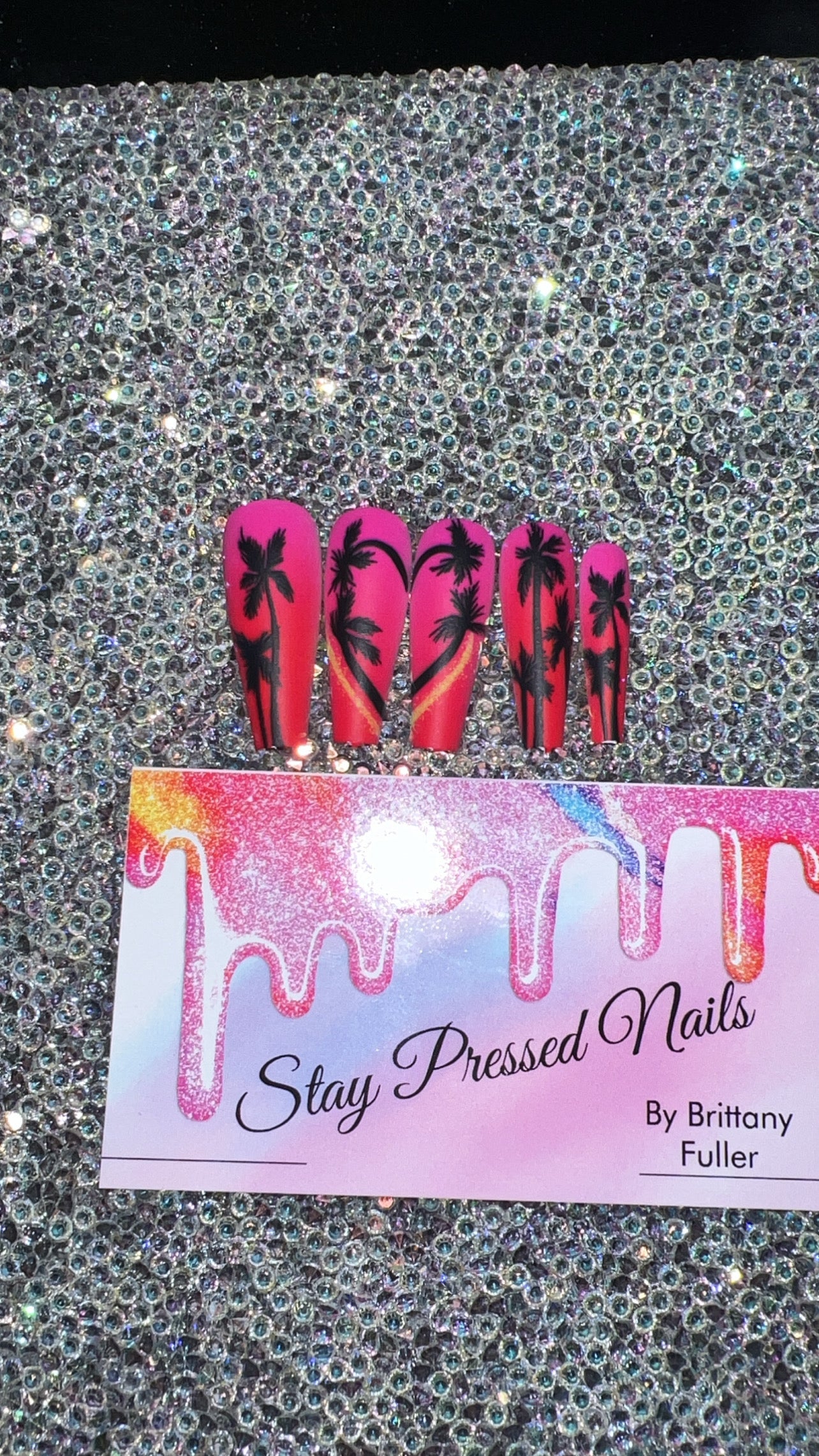 Beach Vibez Press On Nails
