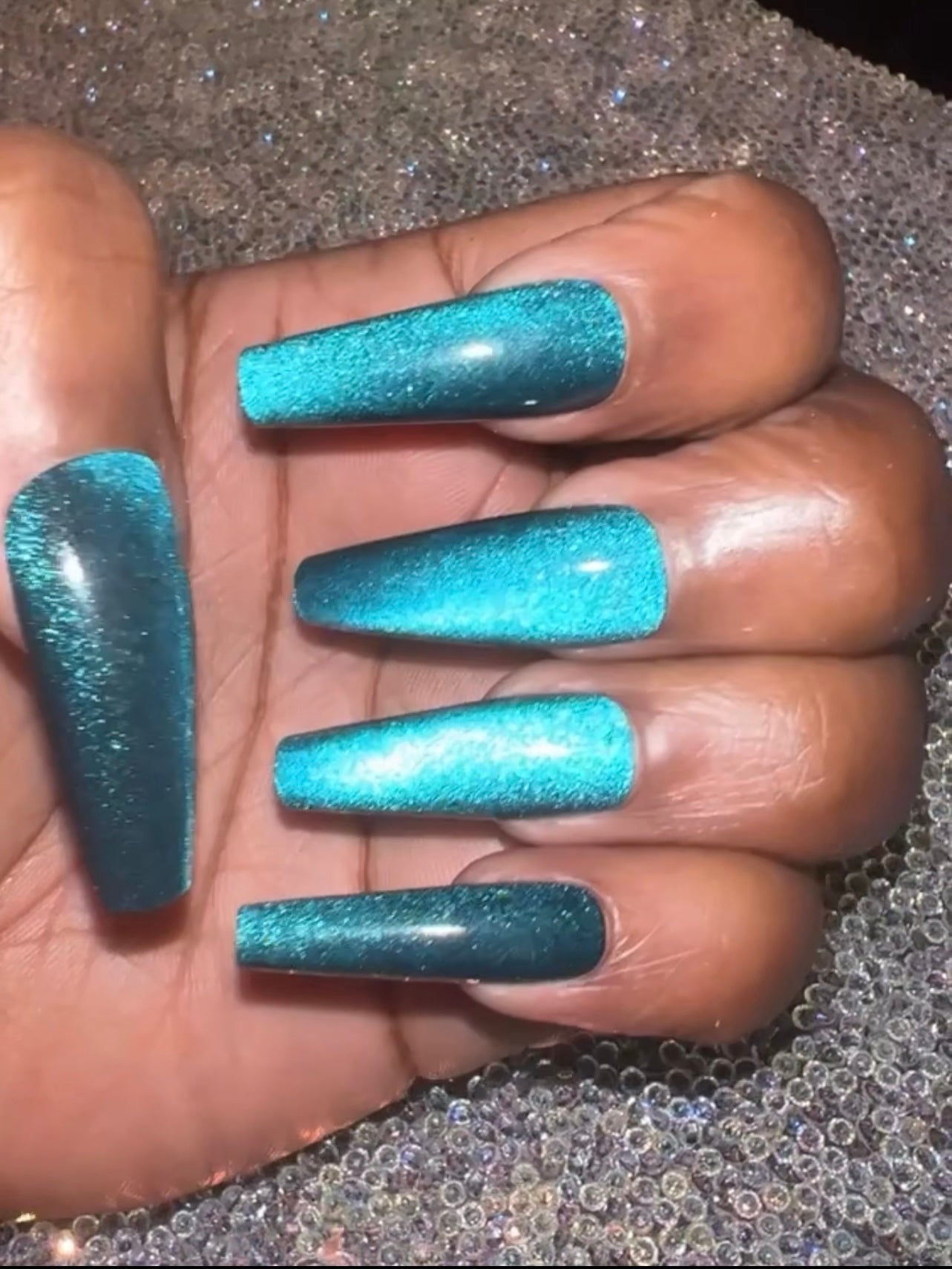 Cat Eye Press On Nails
