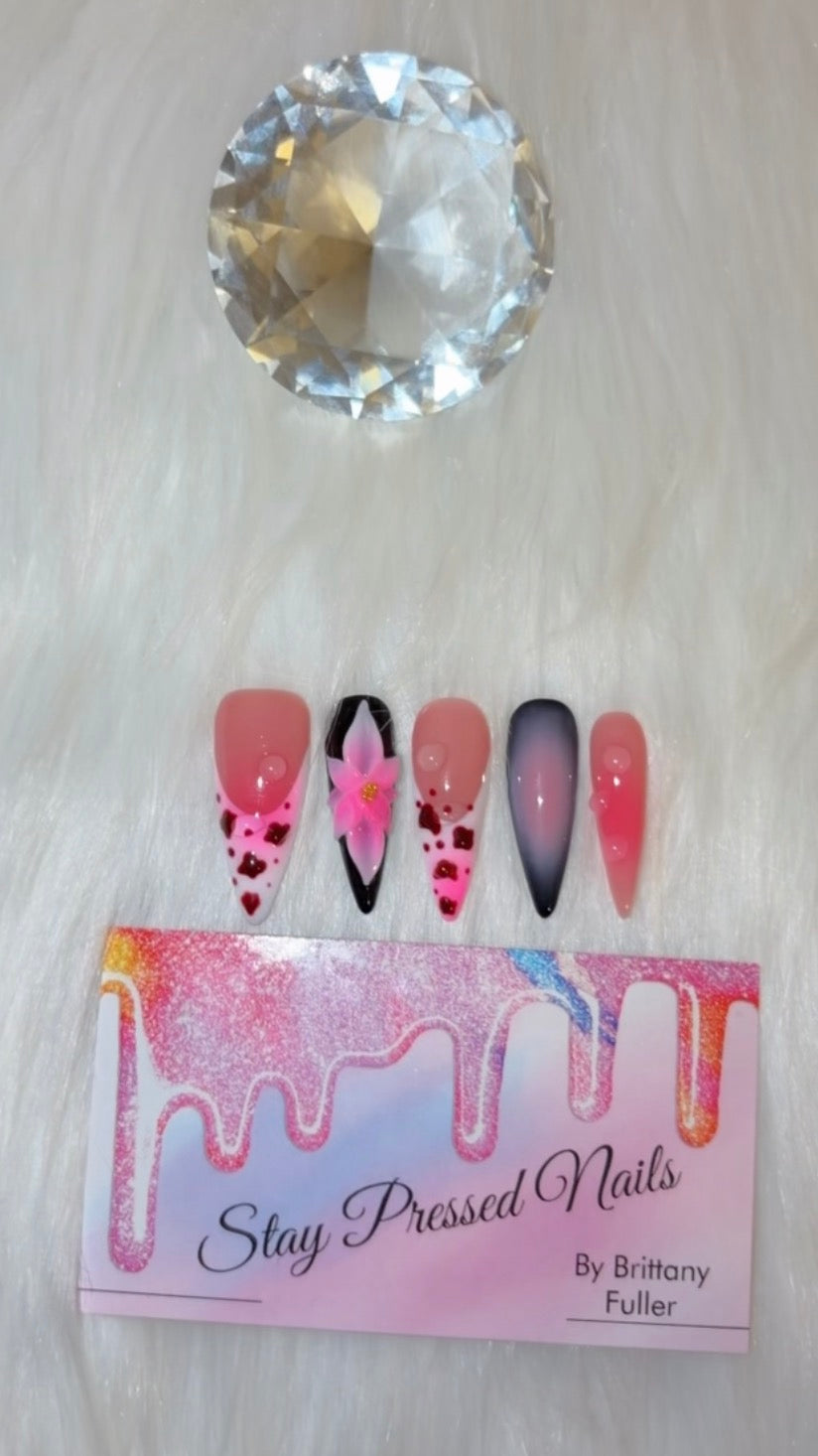 Flower Goddess Press On Nails Size Medium