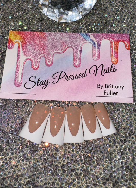 Duck French Press On Nails