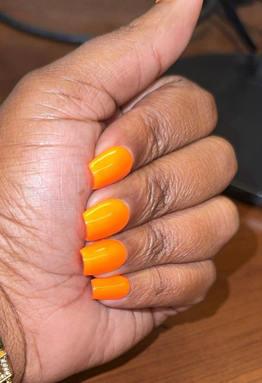 Short Coffin Press On Nails