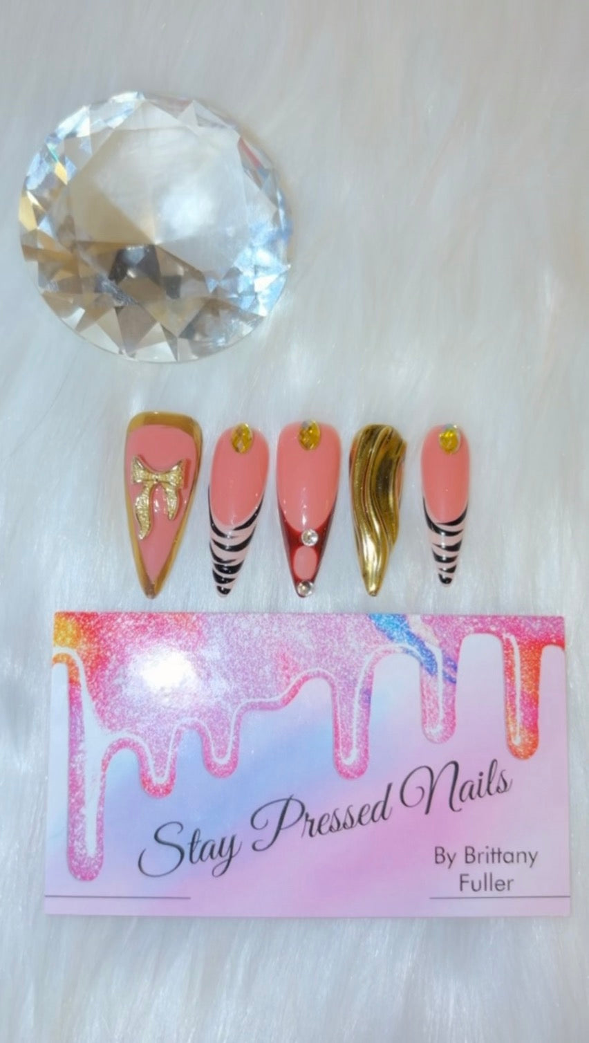 Stiletto Misfit Press On Nails