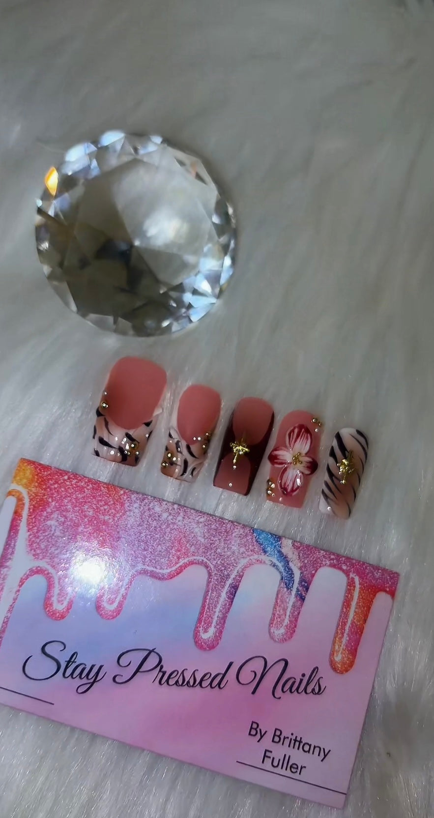 Animal Style Press On Nails Size Medium